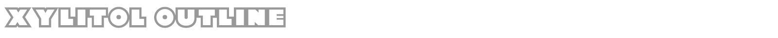 Xylitol font preview